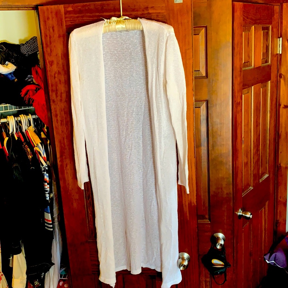 Long sweater. Bianca Nygard. White